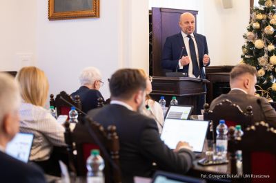 zdjęcie z sesji Rady Miasta Rzeszowa, fot. Grzegorz Bukała, Urząd Miasta Rzeszowa